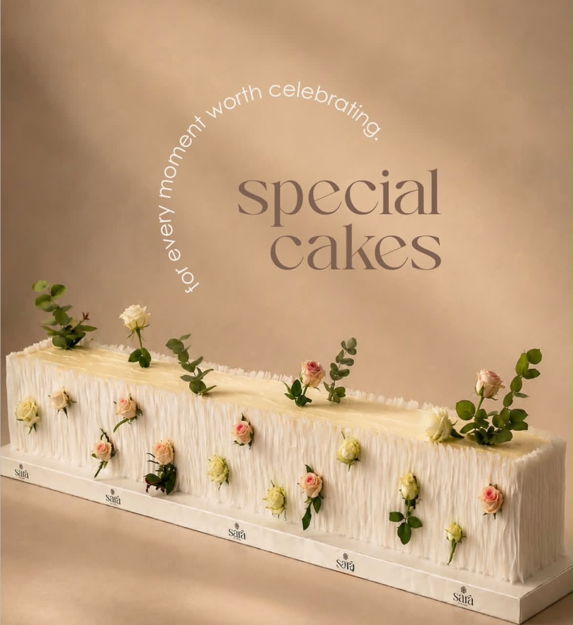 Gâteaux spéciaux pour chaque moment à célébrer